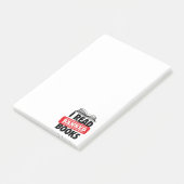 禁止読図書ノート ポストイット (アングル)