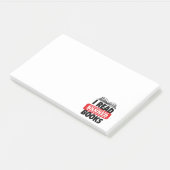 禁止読図書ノート ポストイット (アングル)