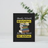 禁止読本図書台本虫 ポストカード (スタンド正面)