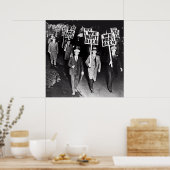 禁止 – ビールの抗議C.1932 ポスター (キッチン)