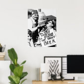 禁止 – 退役軍人がビールを欲しい ポスター (ホームオフィス)