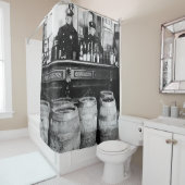 禁止 – Speakkeasy Police Raid Bootlegger - M シャワーカーテン (インサイチュ)