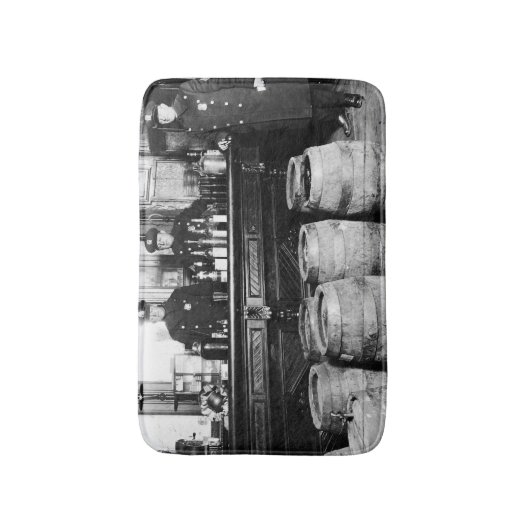 禁止 – Speakkeasy Police Raid Bootlegger - M バスマット (正面縦)