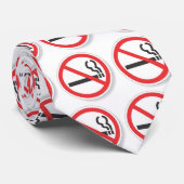 禁煙のタイ ネクタイ (ロール)