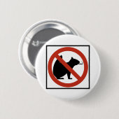 禁煙のリスはハイウェーの印を可能にしました 缶バッジ (正面&裏面)