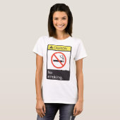 禁煙サイン Tシャツ (正面フル)
