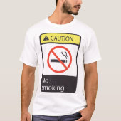 禁煙サイン Tシャツ (正面)