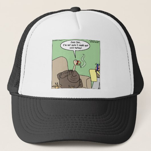 禁煙ダイエット＋面白グッズTシャツ キャップ (正面)