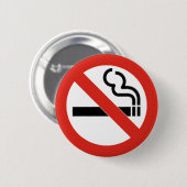 禁煙ボタン 缶バッジ (正面&裏面)