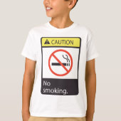 禁煙標識 Tシャツ (正面)
