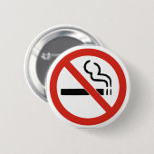 禁煙 缶バッジ (正面&裏面)