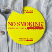 禁煙! 蒸気機関でなければ 缶バッジ (インサイチュ)