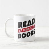 禁読止本 コーヒーマグカップ (左)