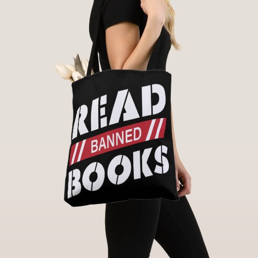 禁読止本 トートバッグ (クローズアップ)
