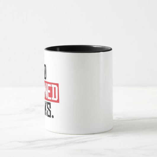 禁読止本 マグカップ (中央)