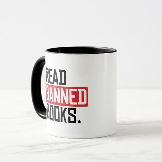禁読止本 マグカップ (正面左)