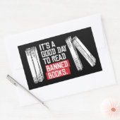 禁読止本 長方形シール (封筒)