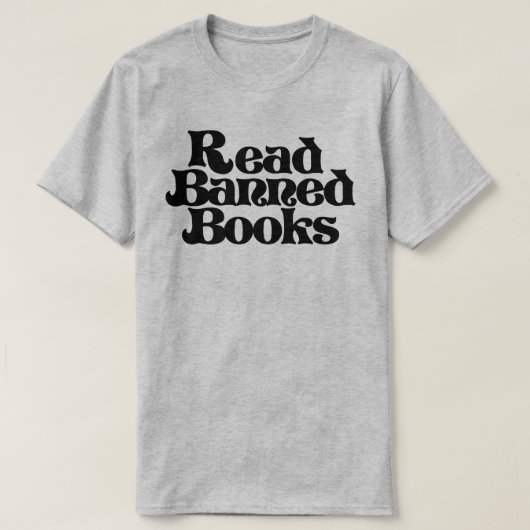 禁読止本 Tシャツ (デザイン正面)