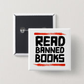 禁読禁 缶バッジ (正面&裏面)