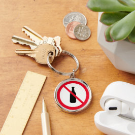 禁酒の看板 | Premium Keychain キーホルダー
