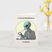 禁酒記念日 回復 お祝い カード (黄色い花)