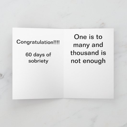 禁酒 カード (内部)