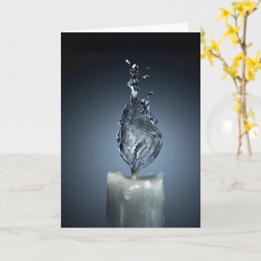 禁酒 カード (黄色い花)