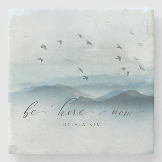 禅が今ここに形見 ストーンコースター (正面)