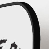 禅とピクルボールパドルの芸術 ピックルボールラケット (左詳細)