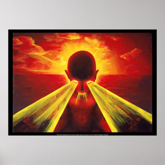 禅と悪魔の解任 ポスター (正面)