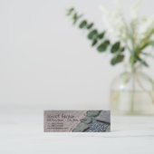 禅と抽象芸術ガーデン2名様の名刺 スキニー名刺 (スタンド正面)