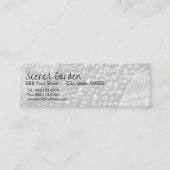 禅と抽象芸術ガーデン3名刺 スキニー名刺 (正面)