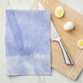 禅によってインスパイアビーチのテーマのヒトデ キッチンタオル (四つ折り)