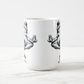 禅のカエル傑作 コーヒーマグカップ (中央)