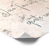 禅のカラフルで金に心を配る精神的な壁の芸術 ポスター (角)