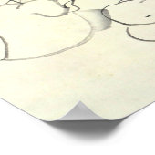 禅のクラシック- Gibon Sengai - Goose & Heron ポスター (角)