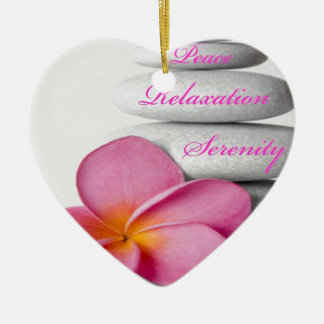 禅のスパの自然 セラミックオーナメント
