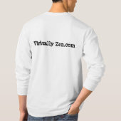 禅のティー Tシャツ (裏面)