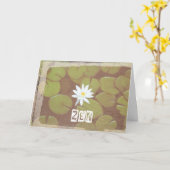 禅のバースデー・カード カード (黄色い花)