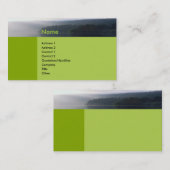 禅のプロフィールカード 名刺 (正面/裏面)