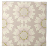 禅の中立花 タイル (正面)