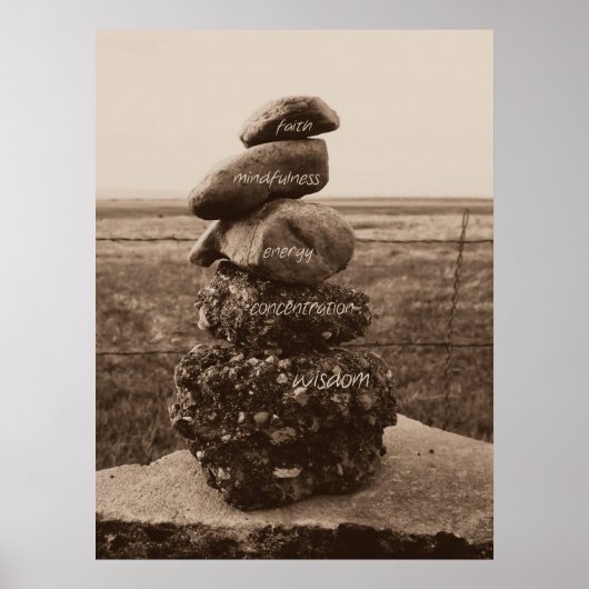 禅の五徳 ポスター (正面)