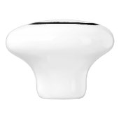 禅の仏像の陶器プルノブ セラミックノブ (側面)