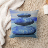 禅の北極の石バランス クッション (ブランケット)