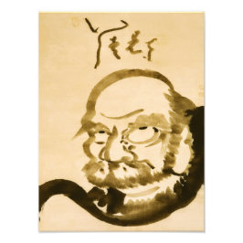 禅の名品 - 白隠慧鶴 - 達磨 フォトプリント           