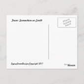 禅の名葉書 ポストカード (裏面)