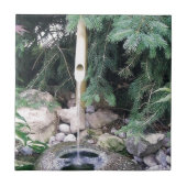 禅の噴水 タイル (正面)