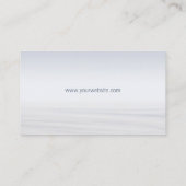 禅の小石の風水の名刺 名刺 (裏面)