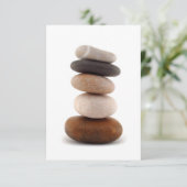 禅の岩結婚式招待状 招待状 (スタンド正面)