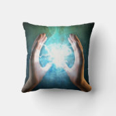 禅の平和ヨガの静けさの黙想の自然 クッション (裏面)